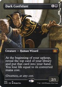 Dark Confidant (Borderless) — Double Masters