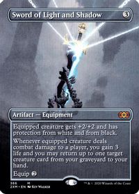 Sword of Light and Shadow (Borderless) — Double Masters