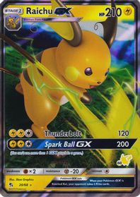Raichu GX - 20/68 (#60 Pikachu Stamped) — Battle Academy