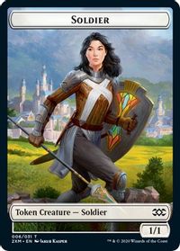 Soldier Token — Double Masters