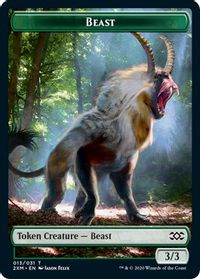 Beast Token — Double Masters