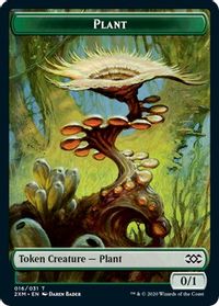 Plant Token — Double Masters