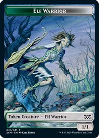 Elf Warrior Token — Double Masters