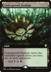 Undergrowth Stadium (Extended Art) — Commander Legends