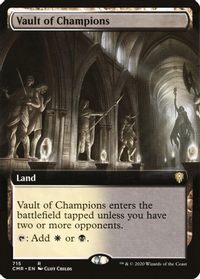 Vault of Champions (Extended Art) — Commander Legends