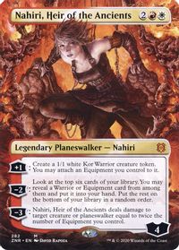 Nahiri, Heir of the Ancients (Borderless) — Zendikar Rising