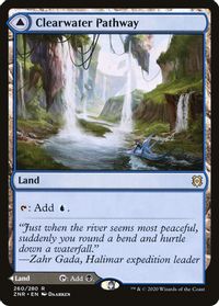 Clearwater Pathway — Zendikar Rising