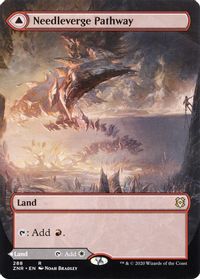 Needleverge Pathway (Borderless) — Zendikar Rising
