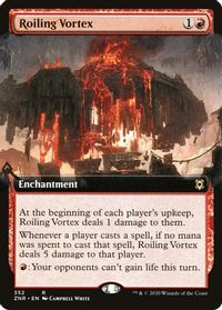 Roiling Vortex (Extended Art) — Zendikar Rising