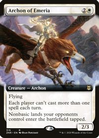 Archon of Emeria (Extended Art) — Zendikar Rising