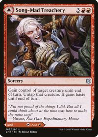 Song-Mad Treachery — Zendikar Rising