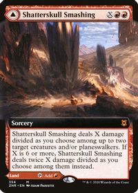 Shatterskull Smashing (Extended Art) — Zendikar Rising