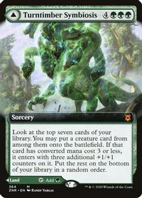 Turntimber Symbiosis (Extended Art) — Zendikar Rising