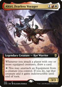 Akiri, Fearless Voyager (Extended Art) — Zendikar Rising