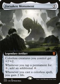 Forsaken Monument (Extended Art) — Zendikar Rising