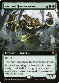 Ancient Greenwarden (Extended Art) — Zendikar Rising