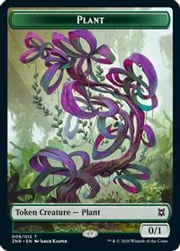 Plant Token — Zendikar Rising