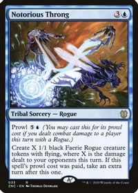 Notorious Throng — Commander: Zendikar Rising