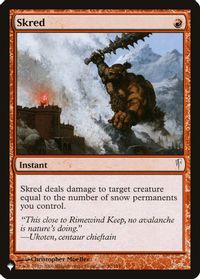 Skred — The List Reprints
