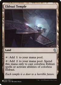Eldrazi Temple — The List Reprints