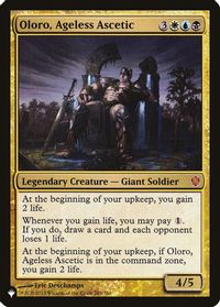 Oloro, Ageless Ascetic — The List Reprints