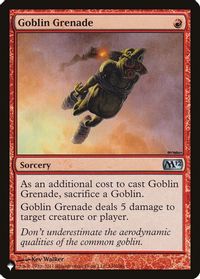 Goblin Grenade — The List Reprints