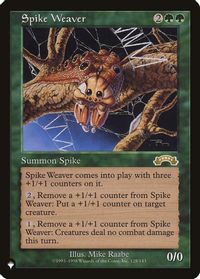 Spike Weaver — The List Reprints