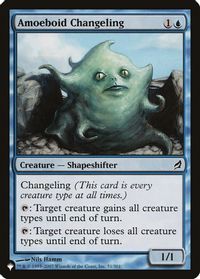 Amoeboid Changeling (LRW) — The List Reprints