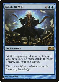 Battle of Wits — The List Reprints