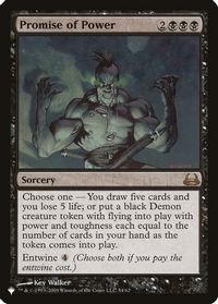 Promise of Power — The List Reprints