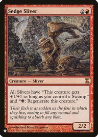Sedge Sliver — The List Reprints