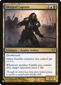 Diregraf Captain — The List Reprints