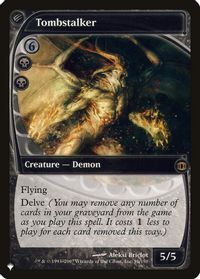 Tombstalker — The List Reprints