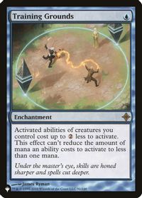 Training Grounds — The List Reprints