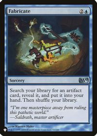 Fabricate — The List Reprints