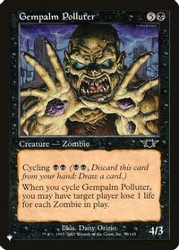 Gempalm Polluter — The List Reprints