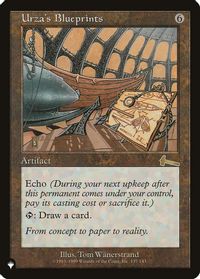 Urza's Blueprints — The List Reprints
