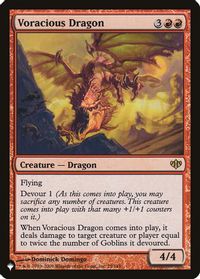 Voracious Dragon — The List Reprints