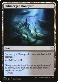Submerged Boneyard — Commander: Zendikar Rising