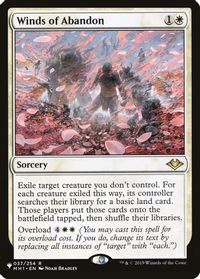 Winds of Abandon — The List Reprints