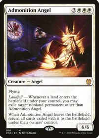 Admonition Angel — Commander: Zendikar Rising