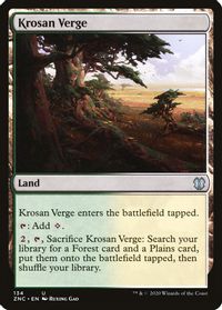 Krosan Verge — Commander: Zendikar Rising