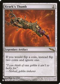 Krark's Thumb — The List Reprints