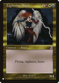 Lightning Angel — The List Reprints