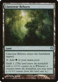 Llanowar Reborn — The List Reprints