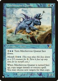 Mischievous Quanar — The List Reprints