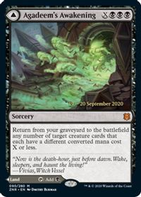 Agadeem's Awakening — Prerelease Cards