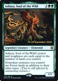 Ashaya, Soul of the Wild — Prerelease Cards