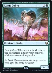Lotus Cobra — Prerelease Cards
