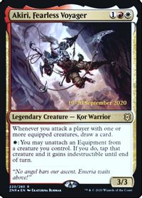 Akiri, Fearless Voyager — Prerelease Cards